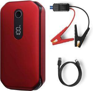 BASEUS SUPER ENERGY PRO CAR JUMP STARTER 12000MAH RED BASEUS SUPER ENERGY PRO CAR JUMP STARTER 12000MAH RED