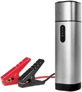 LOGILINK PA0266 CAR JUMP-STARTER POWERBANK 10.000 MAH, 2X USB-A WITH FLASHLIGHT METAL GREY