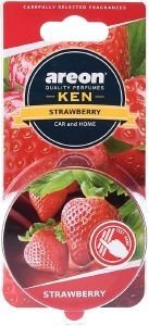 AREON ΑΡΩΜΑΤΙΚΟ ΑΥΤΟΚΙΝΗΤΟΥ AREON KEN STRAWBERRY AKB01