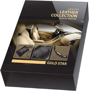 ΑΡΩΜΑΤΙΚΟ ΑΥΤΟΚΙΝΗΤΟΥ AREON-LEATHER-COLLECTION-GOLD ALC 01 ΑΡΩΜΑΤΙΚΟ ΑΥΤΟΚΙΝΗΤΟΥ AREON-LEATHER-COLLECTION-GOLD ALC 01