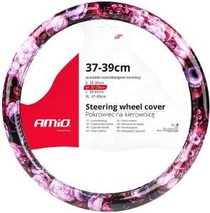 ΚΑΛΥΜΜΑ ΤΙΜΟΝΙΟΥ AMIO 37/39CM SWC-47-M ΜΑΥΡΟ/ΡΟΖ AMIO ΚΑΛΥΜΜΑ ΤΙΜΟΝΙΟΥ AMIO 37/39CM SWC-47-M ΜΑΥΡΟ/ΡΟΖ AMIO