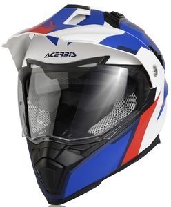 ΚΡΑΝΟΣ ACERBIS 22310.034 FLIP FS-606 WHITE/BLUE/RED (L) ΚΡΑΝΟΣ ACERBIS 22310.034 FLIP FS-606 WHITE/BLUE/RED (L)