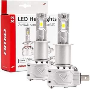  LED AMIO H3 10-16V 72W 6500K 7920LM CAN BUS (ME ) 2  (02971)