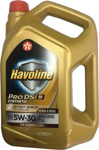   TEXACO HAVOLINE PRODS  5W-30 4LT