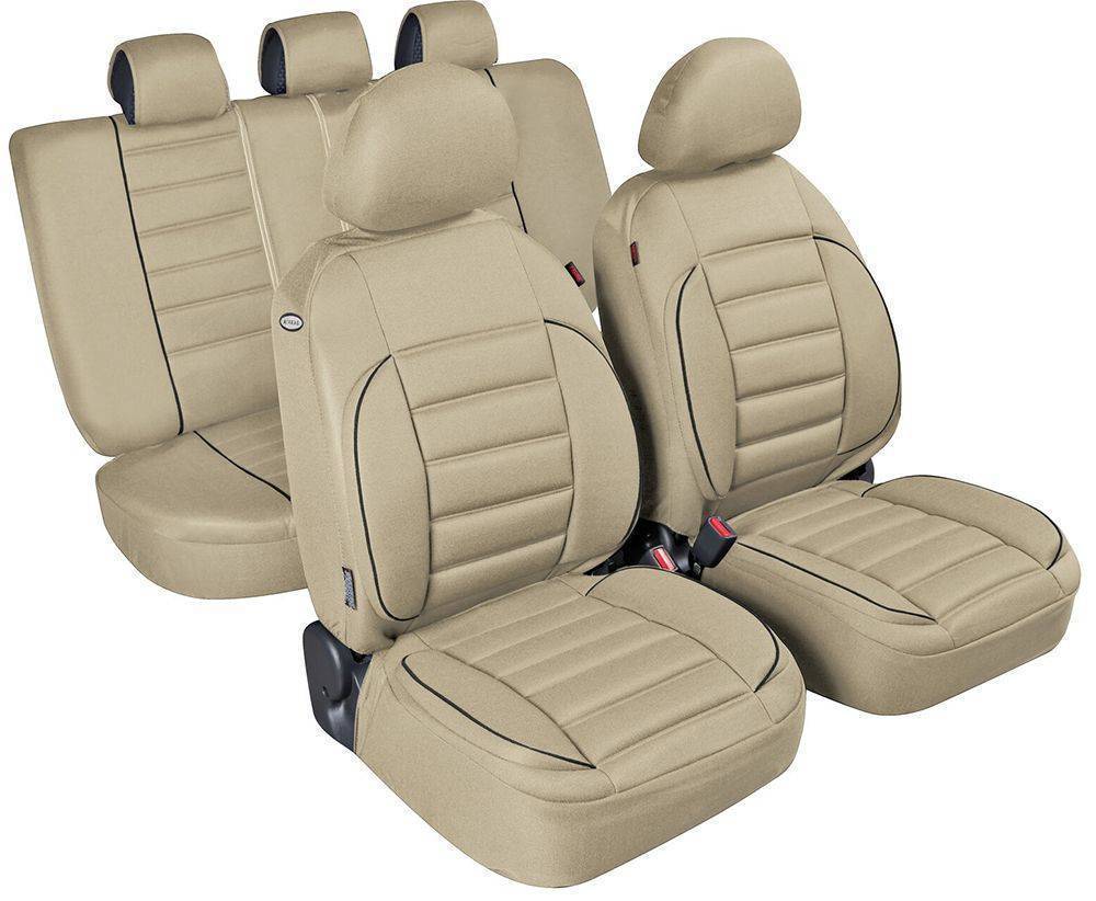 ΚΑΛΥΜΜΑΤΑ ΚΑΘΙΣΜΑΤΩΝ DE-LUXE SPORT EDITION ΥΦΑΣΜΑ JACQUARD ΣΕΤ 4ΤΕΜ. ΜΠΕΖ