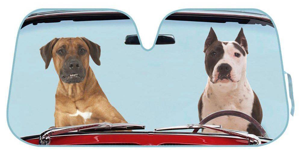 ΕΣΩΤΕΡΙΚΗ ΗΛΙΟΠΡΟΣΤΑΣΙΑ ΠΑΡΜΠΡΙΖ LAMPA PREMIUM TWO DOGS (68 Χ 147 CM)