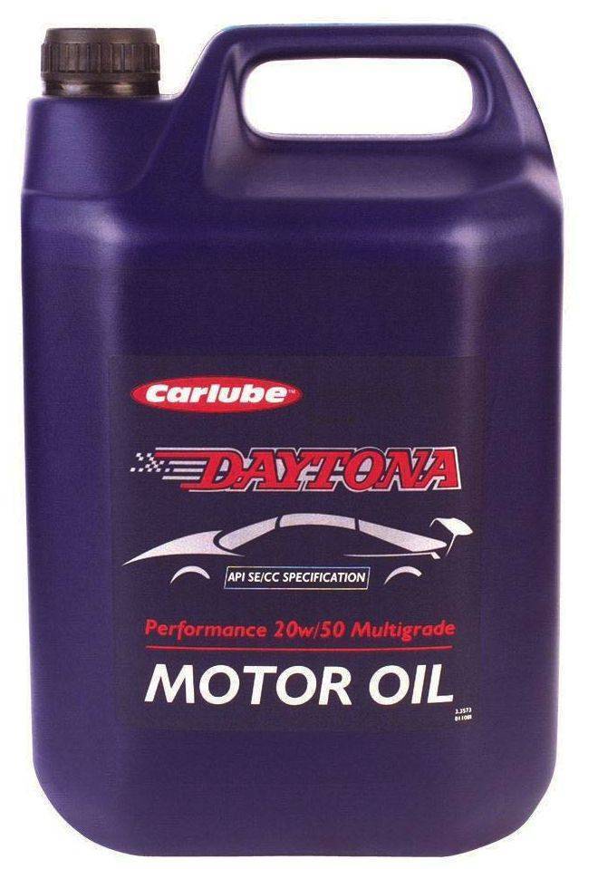 ΛΑΔΙ ΚΙΝΗΤΗΡΑ 20W-50 SE/CC CARLUBE DAYTONA 4.55L