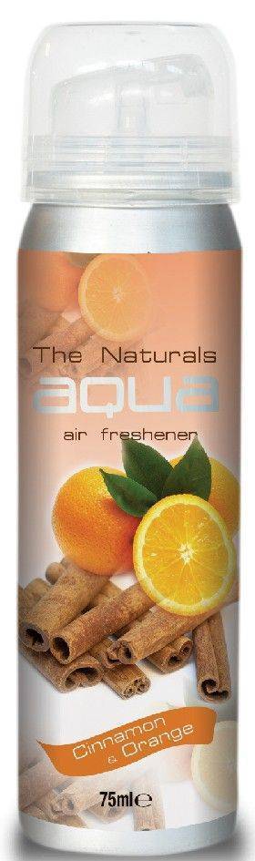 AQUA PERFUMES ΑΡΩΜΑΤΙΚΟ SPRAY AQUA CINNAMON ORANGE NATURAL 75ML 00-010-088