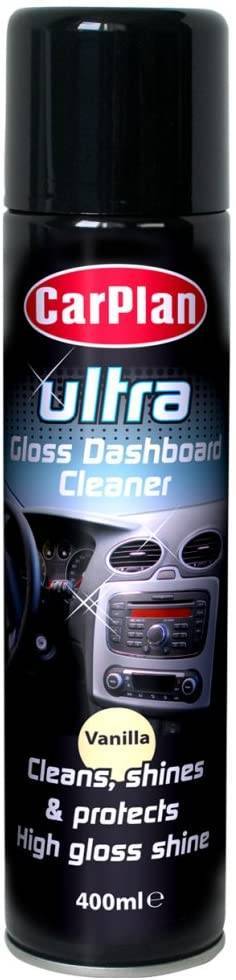 CARPLAN ΣΠΡΕΙ ΤΑΜΠΛΟ ΓΥΑΛΙΣΤΕΡΟ ULTRA ΒΑΝΙΛΙΑ CARPLAN ULTRA DASH SHINE VANILLA 400ML