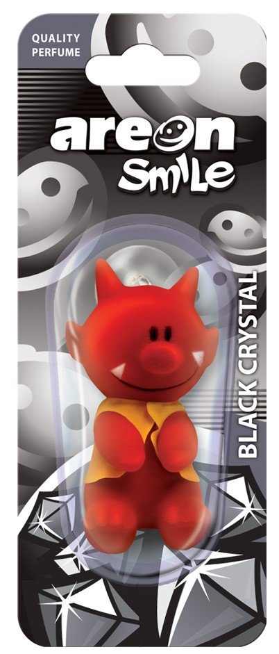 AREON ΑΡΩΜΑΤΙΚΟ ΑΥΤΟΚΙΝΗΤΟΥ AREON-SMILE-BLACK-CRYSTAL ASB 03