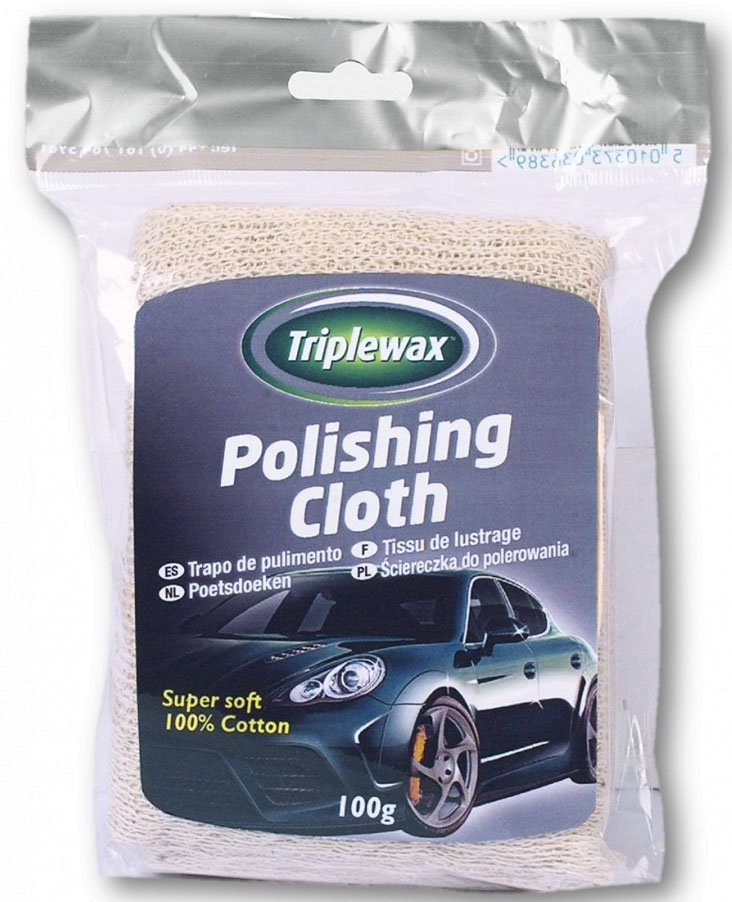CARLINEA ΠΑΝΙ ΓΙΑ ΓΥΑΛΙΣΜΑ CARPLAN ΒΑΜΒΑΚΕΡΟ TRIPLEWAX POLISHING CLOTH