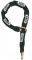������� ABUS 12KS BLACK LOOP � 120CM