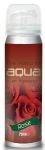  SPRAY AQUA RED ROSE NATURAL 75ML 00-010-258