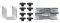 U-BOLT ������� ����� (FITTING SYSTEM) 80MM MA...