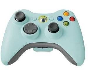 XBOX 360 - WIRELESS CONTROLLER LIGHT BLUE