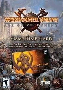 WARHAMMER ONLINE AGE OF RECKONING PRE-PAY CARD - PC WARHAMMER ONLINE AGE OF RECKONING PRE-PAY CARD - PC