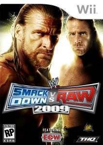 WWE SMACKDOWN VS RAW 2009 - WII WWE SMACKDOWN VS RAW 2009 - WII