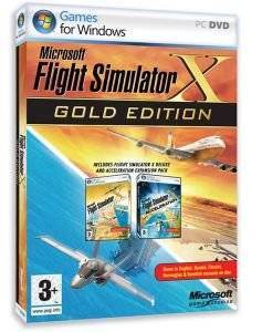 FLIGHT SIMULATOR X GOLD EDITION - PC