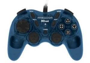 PC - PS2 -TRUST GM-1520T DUAL STICK GAMEPAD BLUE PC - PS2 -TRUST GM-1520T DUAL STICK GAMEPAD BLUE