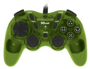 PC - PS2 - TRUST GM-1520T DUAL STICK GAMEPAD GREEN PC - PS2 - TRUST GM-1520T DUAL STICK GAMEPAD GREEN