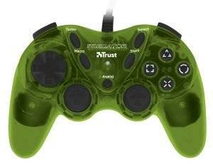 PC - PS2 - TRUST GM-1520T DUAL STICK GAMEPAD GREEN