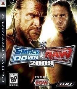 WWE SMACKDOWN VS RAW 2009 - PS3 WWE SMACKDOWN VS RAW 2009 - PS3