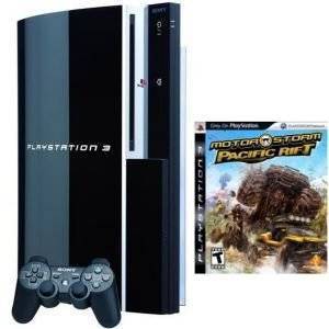 PS3 - CONSOLE 80GB+MOTORSTORM PACIFIC RIFT