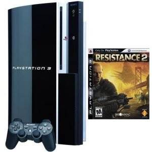 PS3 - CONSOLE 80GB+RESISTANCE 2 PS3 - CONSOLE 80GB+RESISTANCE 2