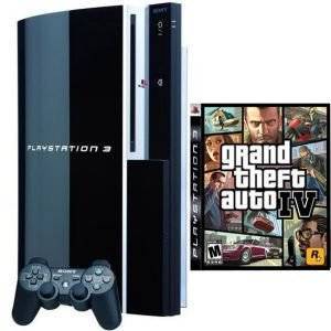 PS3 - CONSOLE 80GB + GRAND THEFT AUTO IV PS3 - CONSOLE 80GB + GRAND THEFT AUTO IV