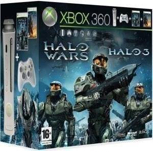XBOX 360 - PRO (60 GB) & HALO WARS & HALO 3