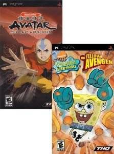 SPONGEBOB + AVATAR PSP