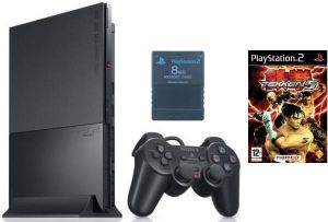 PS2 - CONSOLE + TEKKEN 5 + DUALSHOCK2 + MEMORY CARD 8MB