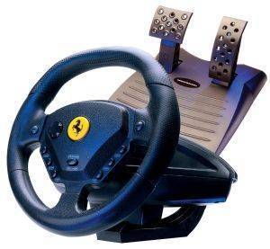 PS2 - THRUSTMASTER ENZO FERRARI FORCE GT WHEEL + PEDALS PS2 - THRUSTMASTER ENZO FERRARI FORCE GT WHEEL + PEDALS