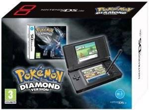 DS - CONSOLE POKEMON DIAMOND LITE PAK BLACK DS - CONSOLE POKEMON DIAMOND LITE PAK BLACK