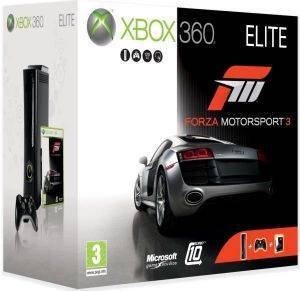 XBOX360 - CONSOLE ELITE BUNDLE FORZA MOTORSPORT 3 + HALO 3:ODST