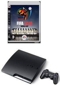 PS3 - SONY 250GB + FIFA 2010 WORLD CUP