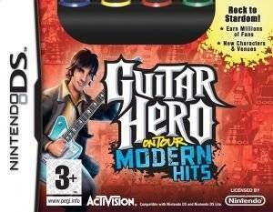 GUITAR HERO ON TOUR MODERN HITS WITH HANDLE GUITAR HERO ON TOUR MODERN HITS WITH HANDLE