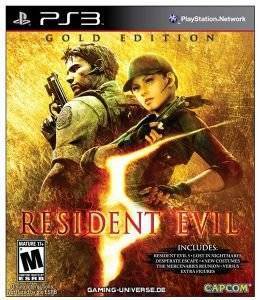 RESIDENT EVIL 5 GOLD MOVE EDITION