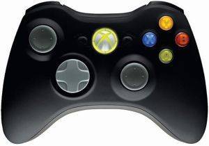 XBOX 360 - WIRELESS CONTROLLER BLACK