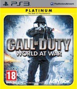 CALL OF DUTY: WORLD AT WAR PLATINUM - PS3 CALL OF DUTY: WORLD AT WAR PLATINUM - PS3