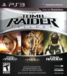 THE TOMB RAIDER TRILOGY CLASSICS- PS3 THE TOMB RAIDER TRILOGY CLASSICS- PS3