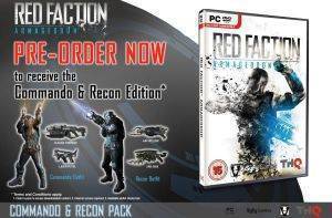 RED FACTION ARMAGEDDON: COMMANDO & RECON LIMITED EDITION