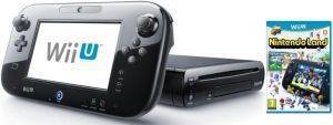 WII U CONSOLE PREMIUM PACK BLACK & NINTENDO LAND