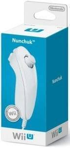 WII U NUNCHUCK WHITE