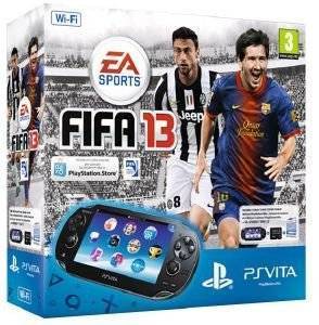 PLAYSTATION VITA WI-FI CONSOLE CRYSTAL BLACK + 4 GB MEMORY CARD + FIFA 13 PLAYSTATION VITA WI-FI CONSOLE CRYSTAL BLACK + 4 GB MEMORY CARD + FIFA 13