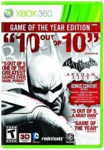 BATMAN ARKHAM CITY GAME OF THE YEAR - XBOX 360 BATMAN ARKHAM CITY GAME OF THE YEAR - XBOX 360