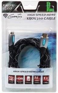 NATEC NKA-0483 GENESIS HDMI CABLE V1.4 HIGH-SPEED PREMIUM 1.8M - XBOX360