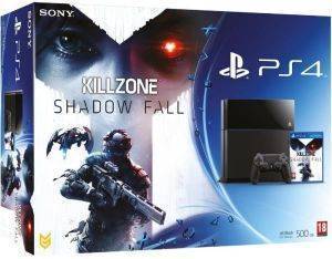 PLAYSTATION 4 500GB + KILLZONE:SHADOW FALL