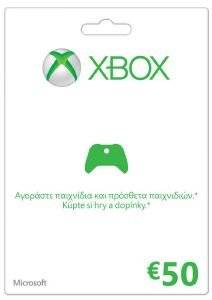 XBOX360 LIVE GIFT CARD 50 EURO