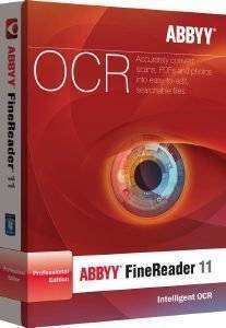 ABBYY FINEREADER 11 PROFESSIONAL EDITION BOX ABBYY FINEREADER 11 PROFESSIONAL EDITION BOX